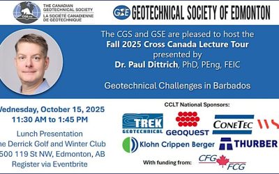 October 15, 2025: Fall CCLT with Dr. Paul Dittrich – Geotechnical Challenges in Barbados