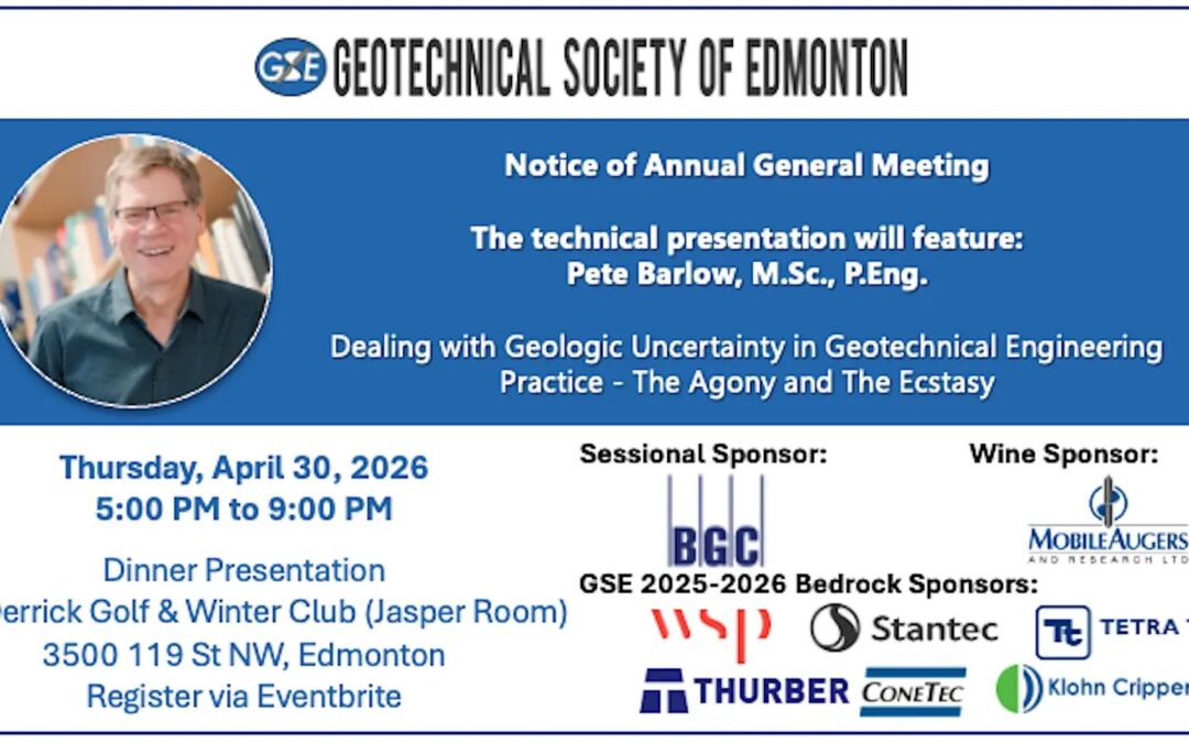 April 20, 2026: GSE 2026 AGM with Mr. Pete Barlow
