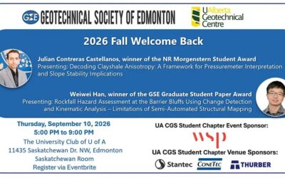 September 10, 2026: UACGSSC Fall Welcome Back Event 2026