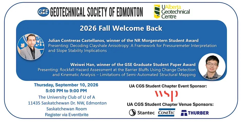 September 10, 2026: UACGSSC Fall Welcome Back Event 2026